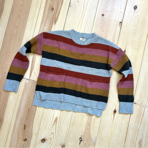 Madewell Sweaters - Madewell striped sweater | size small